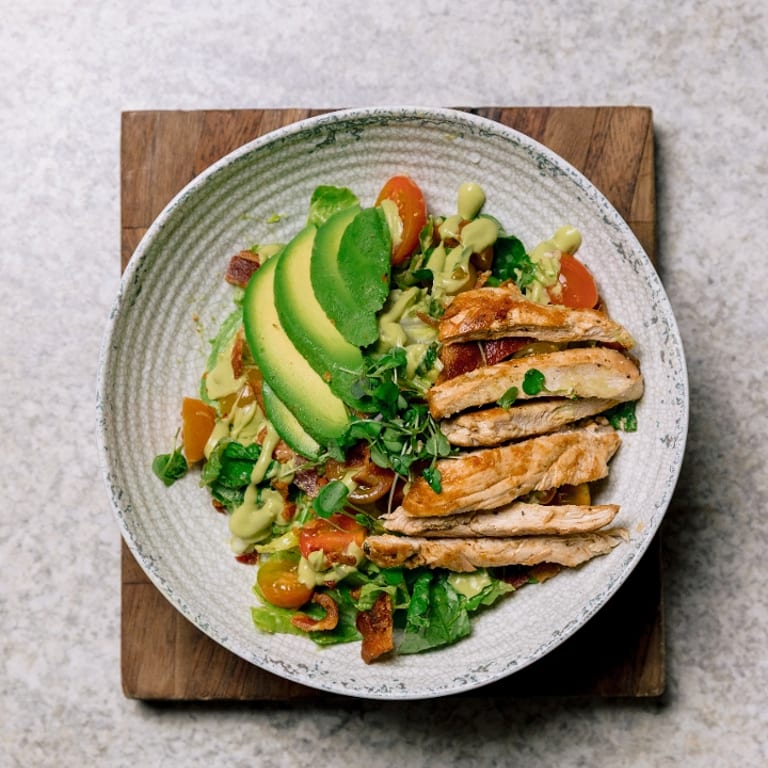 Savor our chicken wraps